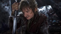 Swords martin freeman The Hobbit Bilbo Baggins