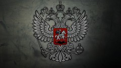 Symbols Russia coat of arms digital art emblems two headed 