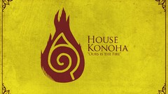 Symbols yellow background grunge flames spirals game of thrones 