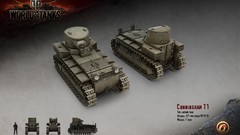 T1 World of Tanks tanks renders