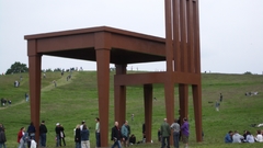 Tables chairs artwork