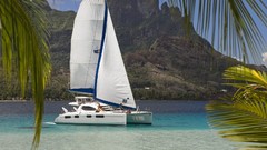 Tahiti French Polynesia catamaran