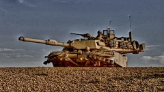 Tanks HDR Photography Abrams M1A1 Abrams Tank