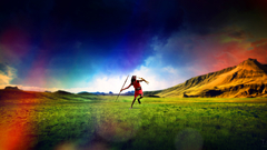 Tanzania injun warrior spear