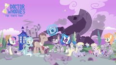 Tardis artwork My Little Pony: Friendship is Magic Derpy Hooves 