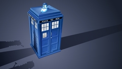 Tardis Doctor Who daleks