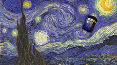 Tardis Vincent van Gogh