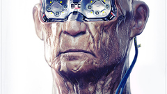 Tattoos futuristic android Men