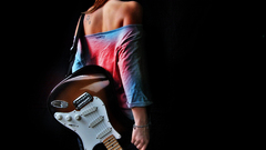 Tattoos jeans guitars bracelets