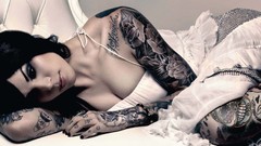 Tattoos Kat von D LA Ink