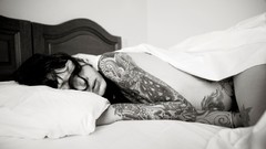 Tattoos models photo shoot Italian Ilaria Pozzi