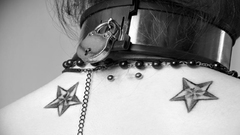 Tattoos piercings collar