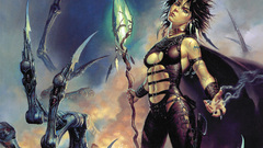 Tattoos woman blood mecha