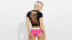 Tattoos woman panties back