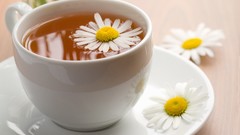 Tea camomile Tea with a camomile