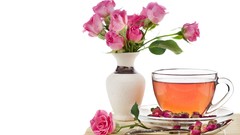 Tea cups drinking healthy