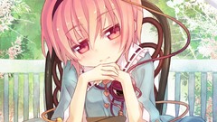 Tea roses Anime cookies pink hair pink eyes anime girls touhou 