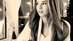 Tea sepia monochrome Kseniya