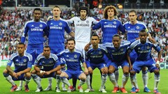 Team soccer david luiz chelsea fc Didier Drogba juan mata frank 