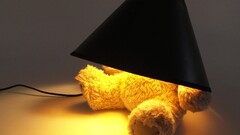 teddy bears humor Toys lights Lamp sitting Simple Background