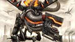 Teeth open mouth claws