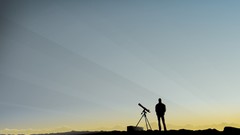 Telescope minimalistic simplistic