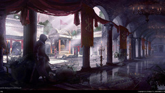 Temple bird hall man