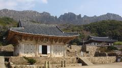 Temples asian architecture Seoul