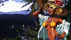 Tenchi muyo dark-skinned blond