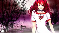 Tenjou tenge curly hair