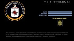 Terminal login Agency C.I.A.