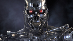 terminator Movies digital art cyborg endoskeleton 2010 (Year)