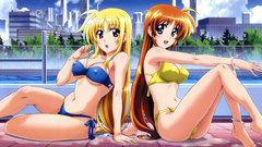 Testarossa Fate blondes mahou