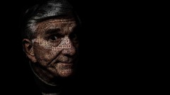 Text Actors Celebrity leslie nielsen typographic portrait Juan 