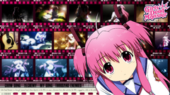 Text angel beats pink