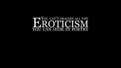 Text black background poetry