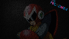 Text capcom mega man Protoman