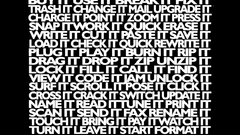 Text daft punk Typography