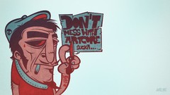 Text dude Cigarettes illustrations artcore