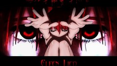 Text eyes Anime red eyes anime girls elfen lied Lucy (Elfen 