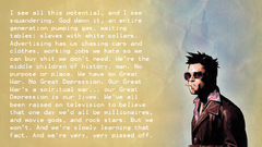 Text Fight Club tyler