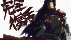 Text fighter white background scars armor gloves skirts long 