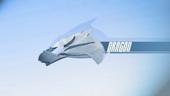 Text font 3D renders race ship