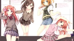 Text food Japanese socks Cameras Ribbons schoolgirls bows 