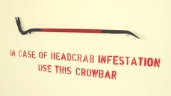 Text half-life crowbar