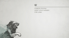 Text inspirational Lions