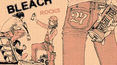 Text ladder monochrome bleach spray paint Yasutora Sado Mizuiro 