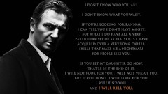 Text Liam Neeson Quotes Taken (Movie)