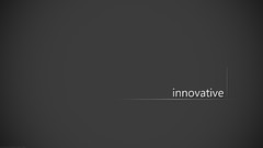 Text minimalistic innovation