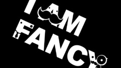 Text moustache am fancy